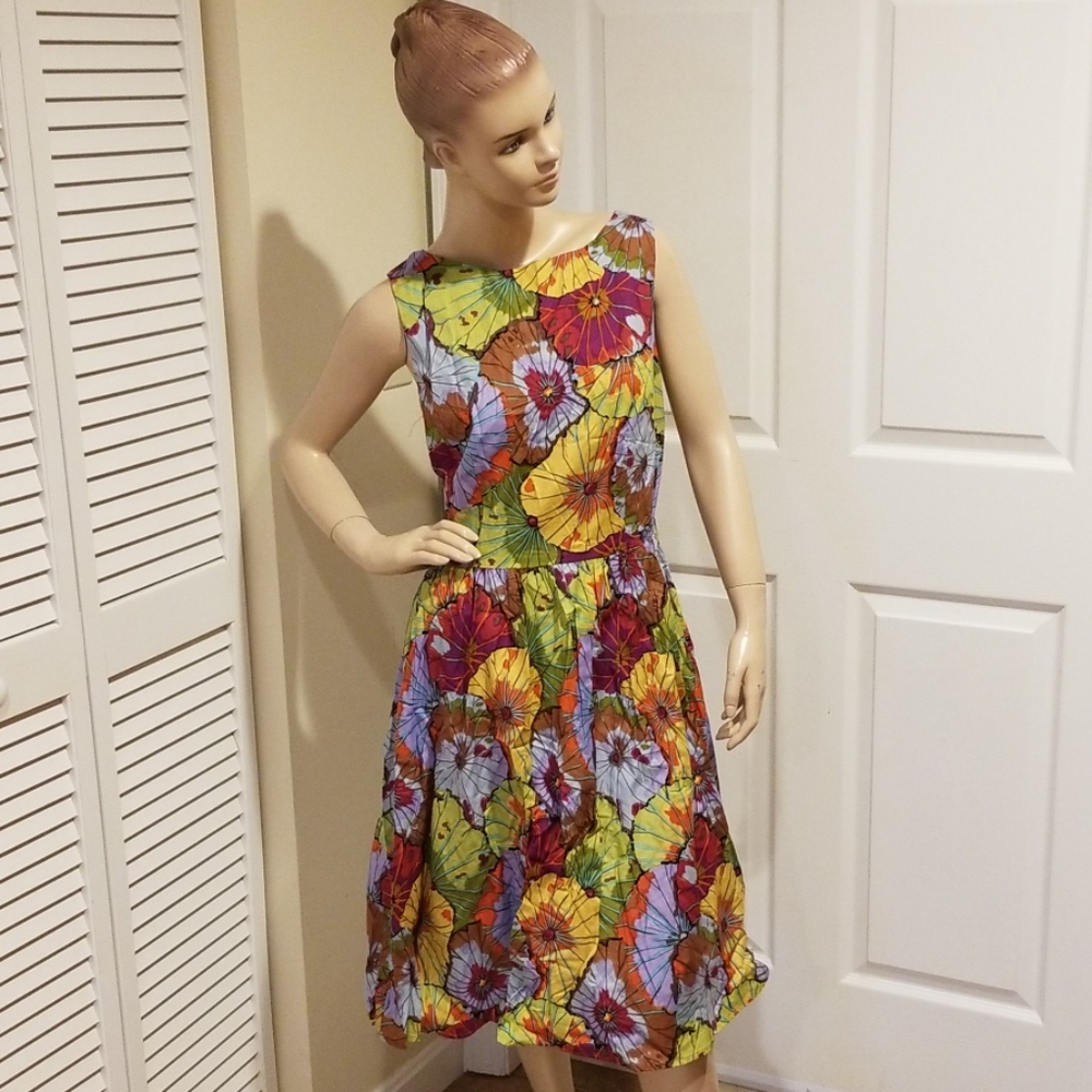 Retrolicious Flourish of July Blooms Dress BELT